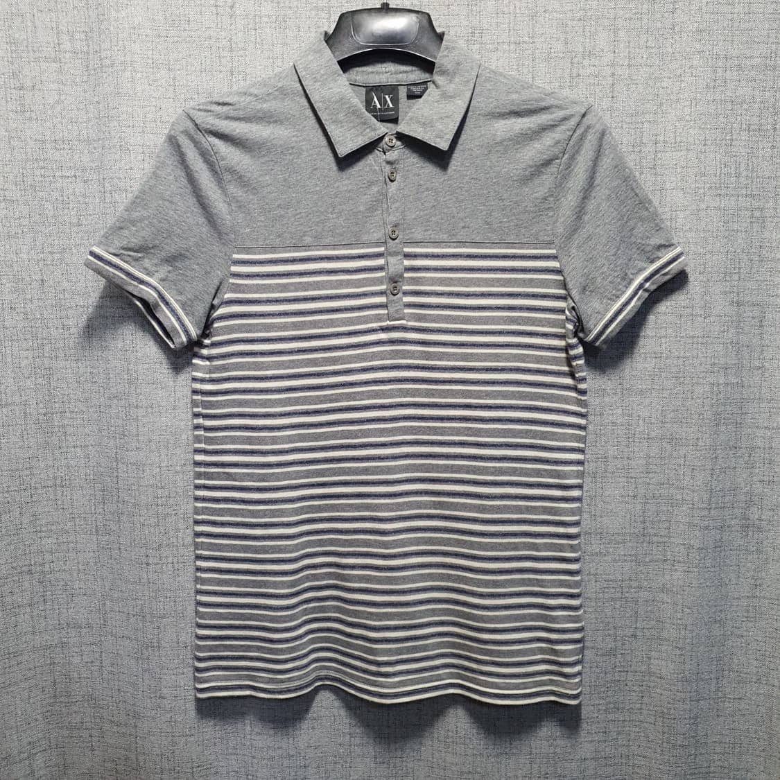 아르마니익스체인지 스프라이트 남성 카라 반팔티  상품이미지1