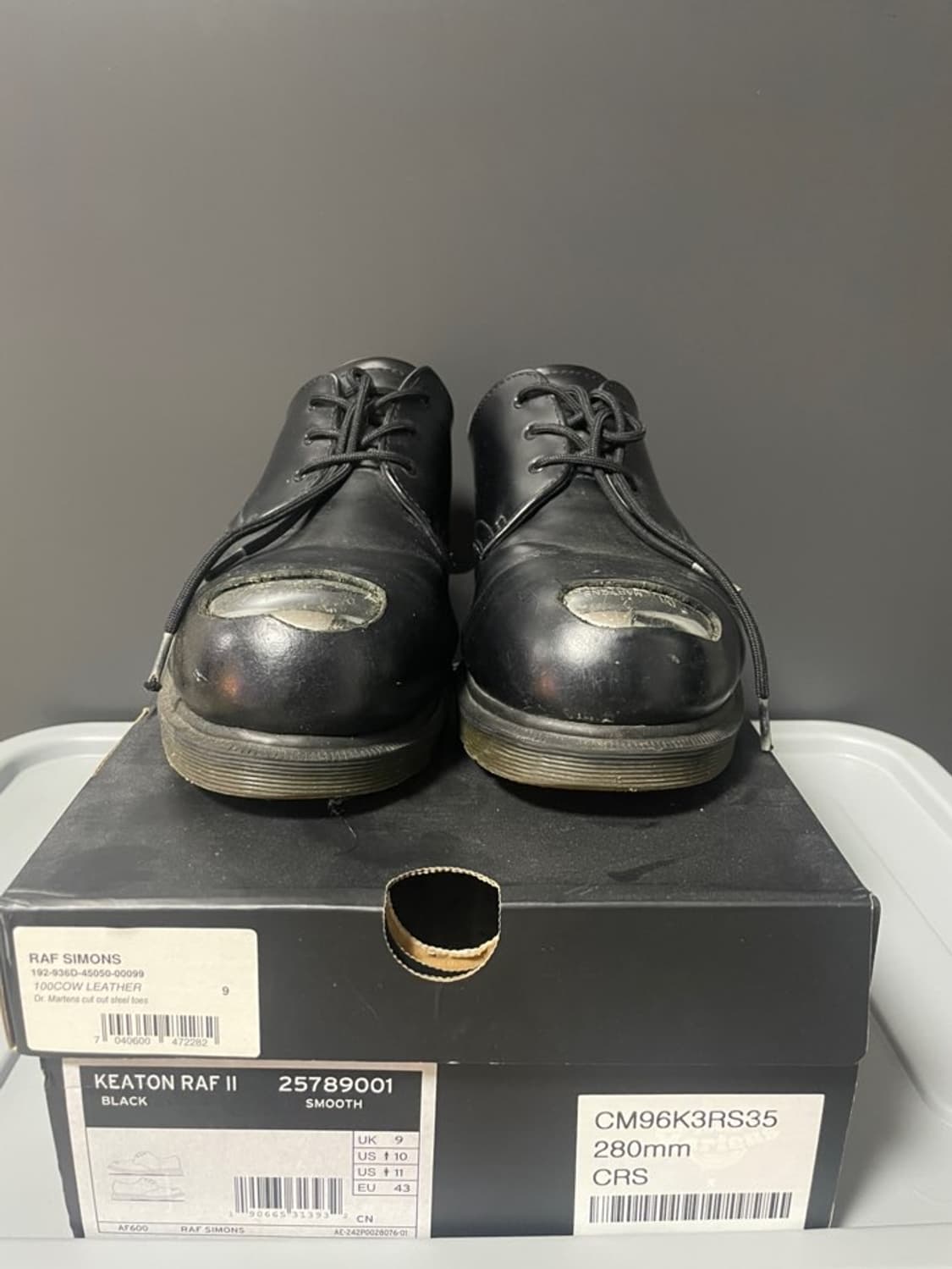 닥터마틴x라프시몬스 US10(280mm) 상품이미지1