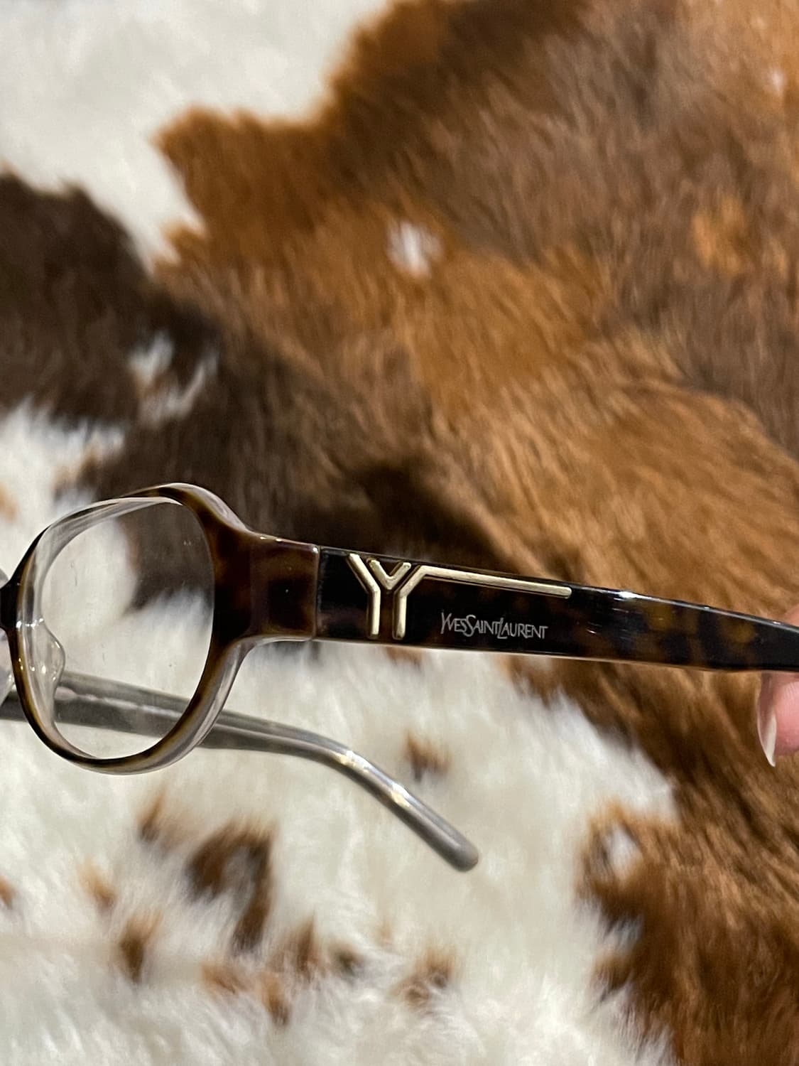 입생로랑 브라운 안경 상품이미지4