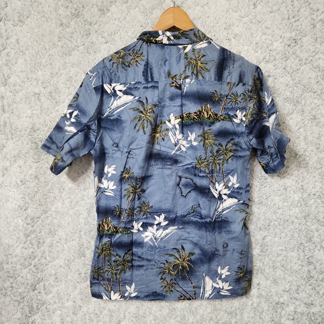 236A [S] 팜웨이브 하와이안 반팔 남방 셔츠 상품이미지3