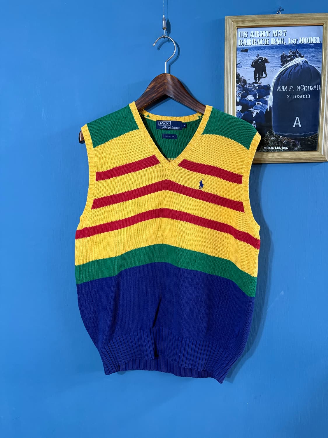 90‘s polo Ralph Lauren cotton vest 상품이미지1