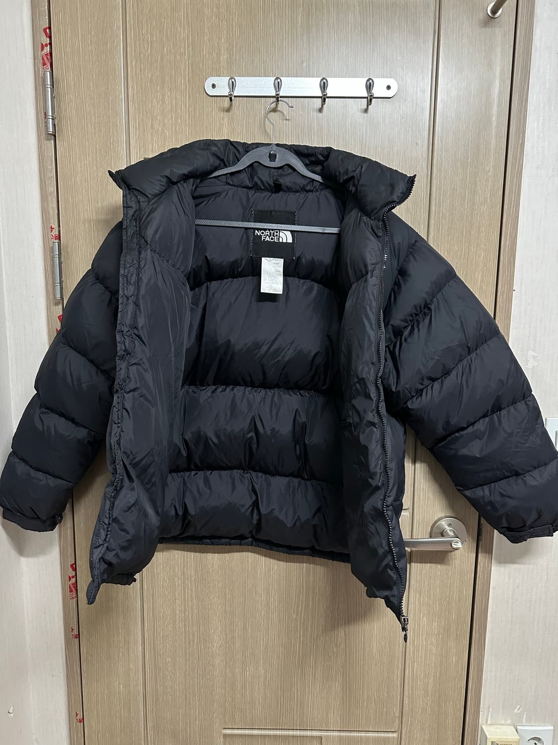  노스페이스 눕시 800 패딩 블랙 L 상품이미지4