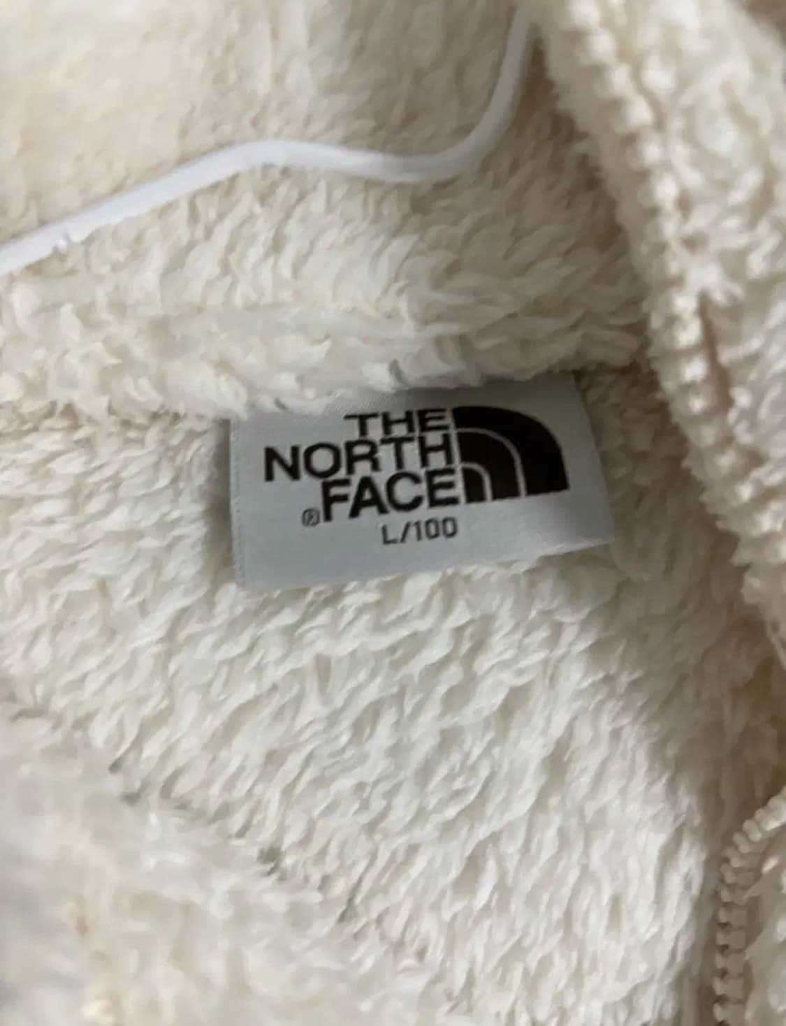 노스페이스 화이트라벨 컴피 알파 플리스 집업 크림 상품이미지3