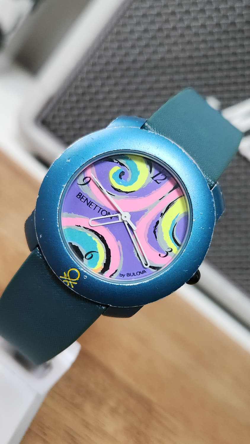 #BULOVA 베네통 빈티지 레트로 희귀 레어 시계 급처 상품이미지2