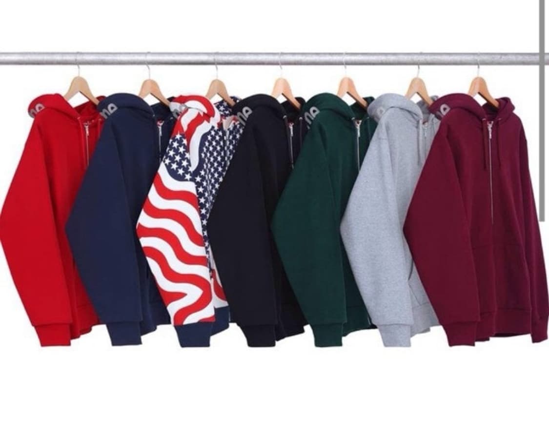 슈프림 14fw 3M 리플렉티브 후드집업 네이비 L 상품이미지9