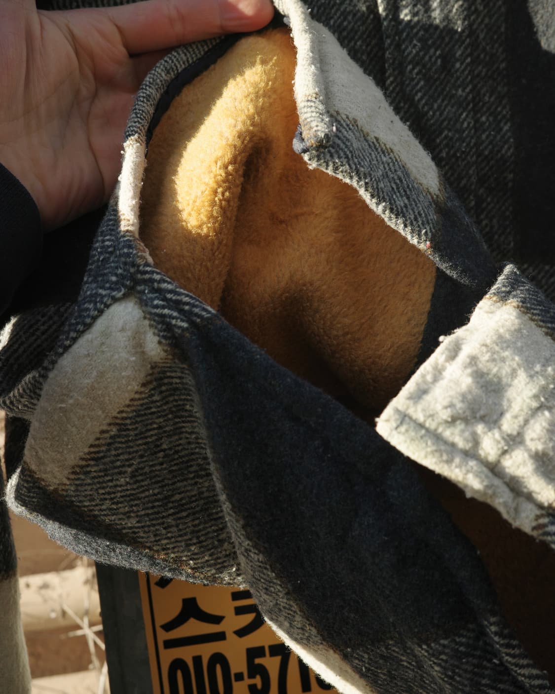 70s 퍼 라이닝 Cpo 셔츠 상품이미지4