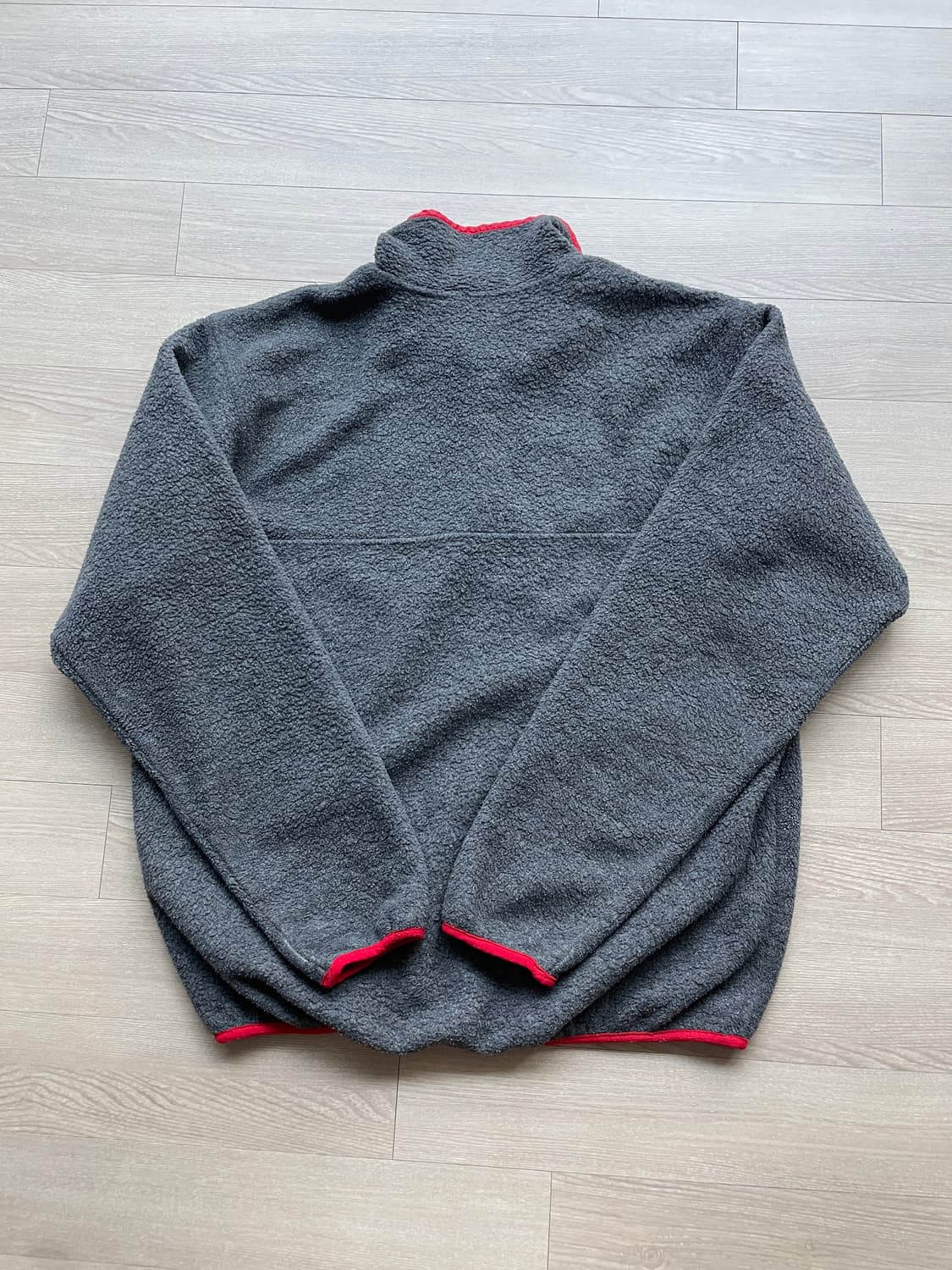 80s 파타고니아 신칠라 그레이 레드 patagonia 빈티지 상품이미지3