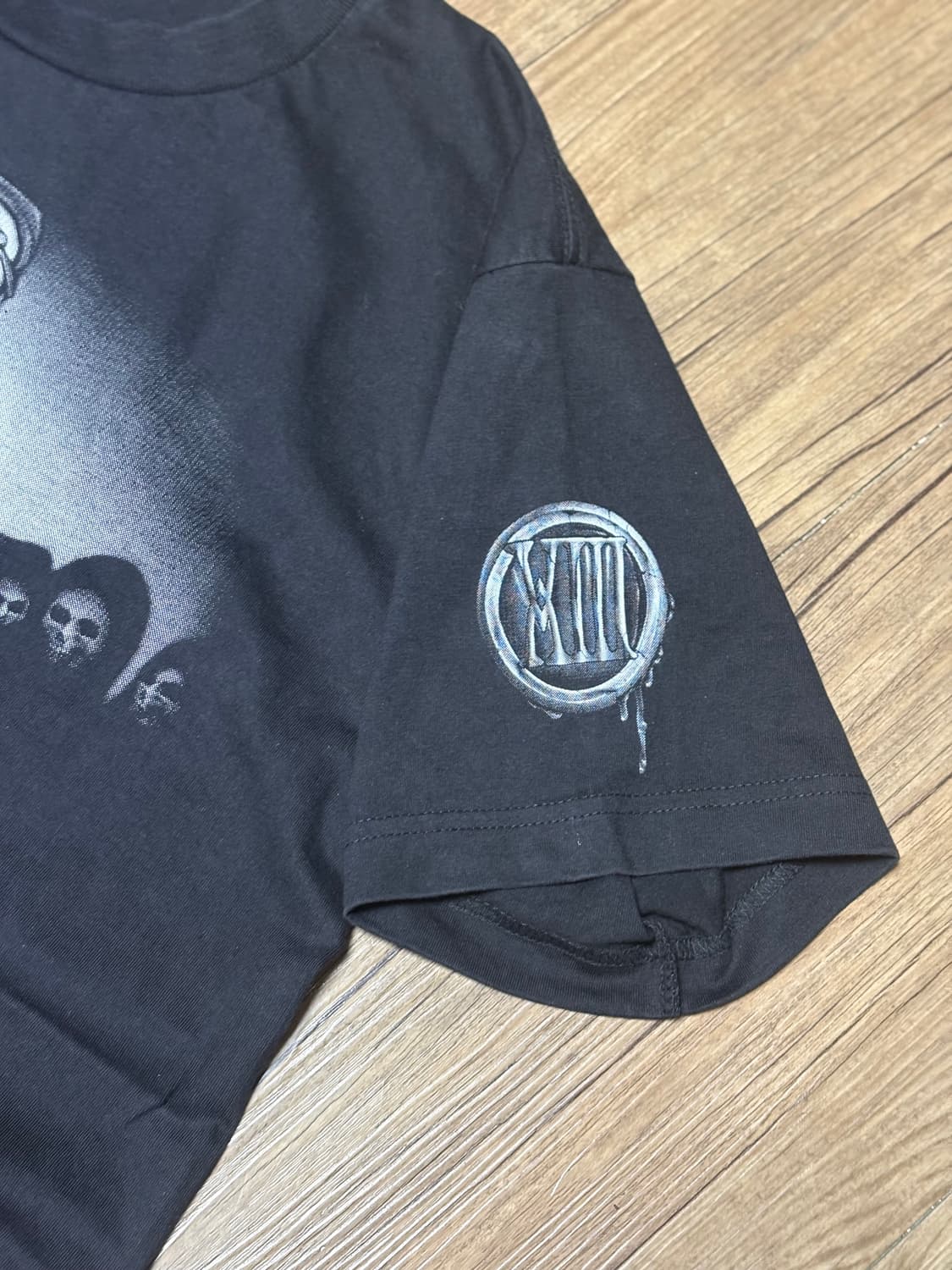 SEVEN ZERO ONE 해골 사신 티셔츠 상품이미지3