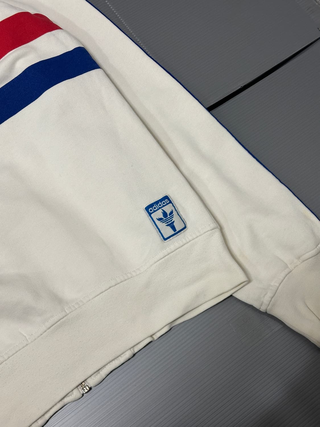 아디다스 영국 후드집업 화이트 95  상품이미지7