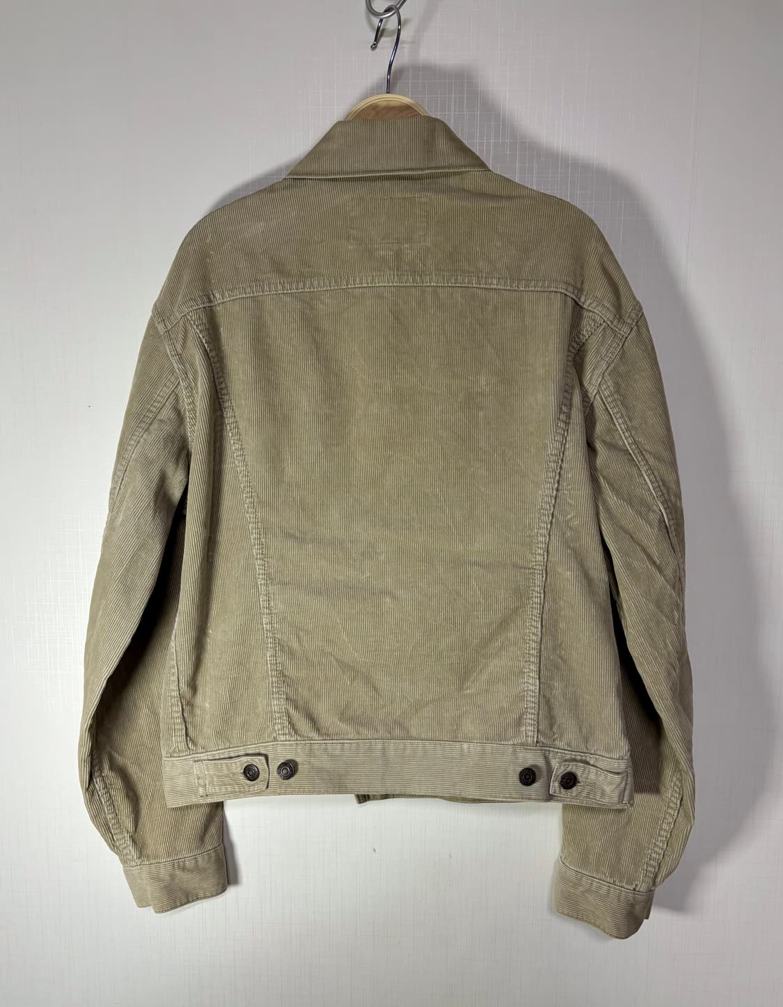 90s 리바이스 화이트탭 코듀로이 베이지 데님자켓  상품이미지3