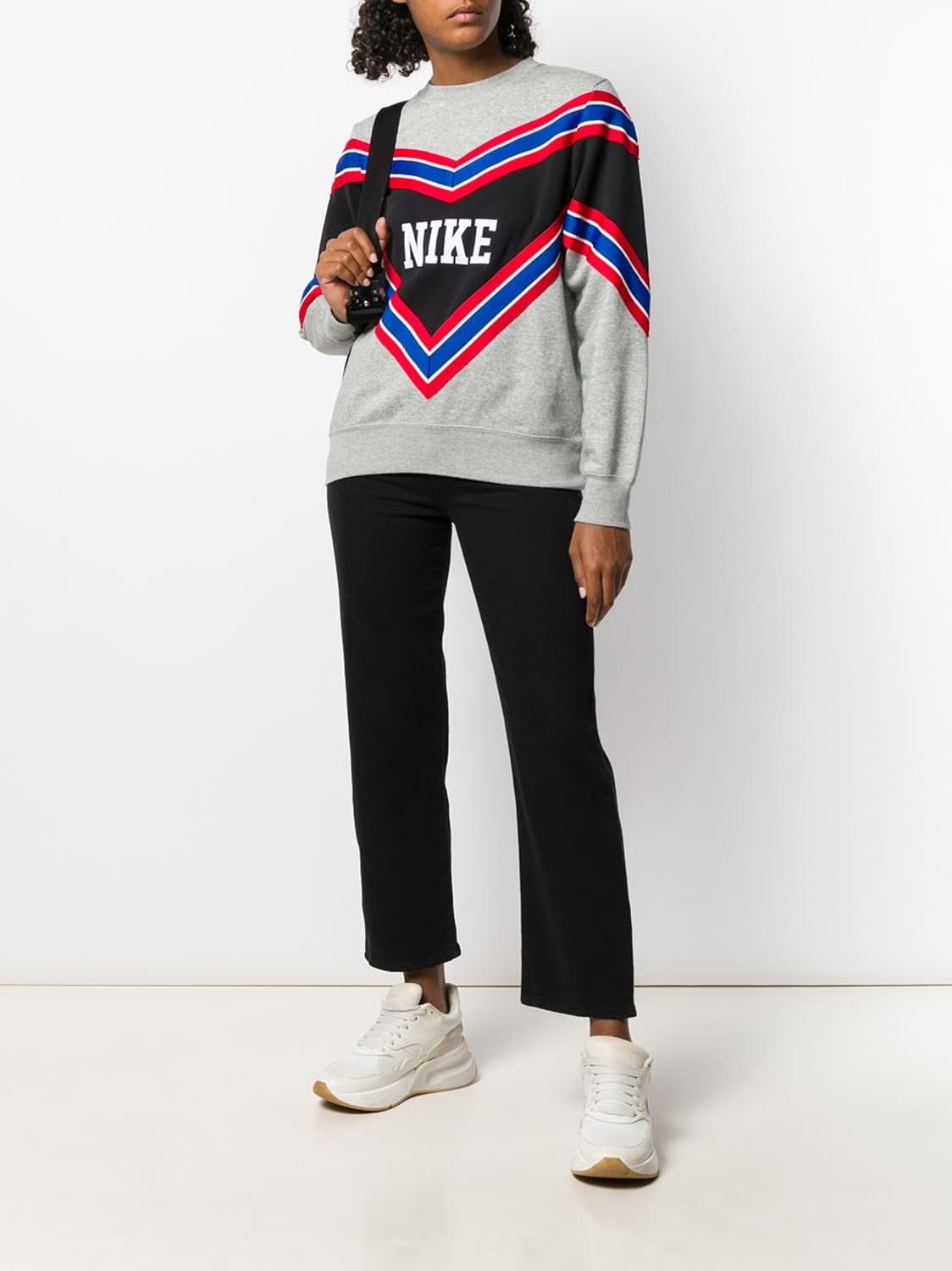 나이키 여성 NSW 크루 플리스 롱슬리브 탑 M 상품이미지2