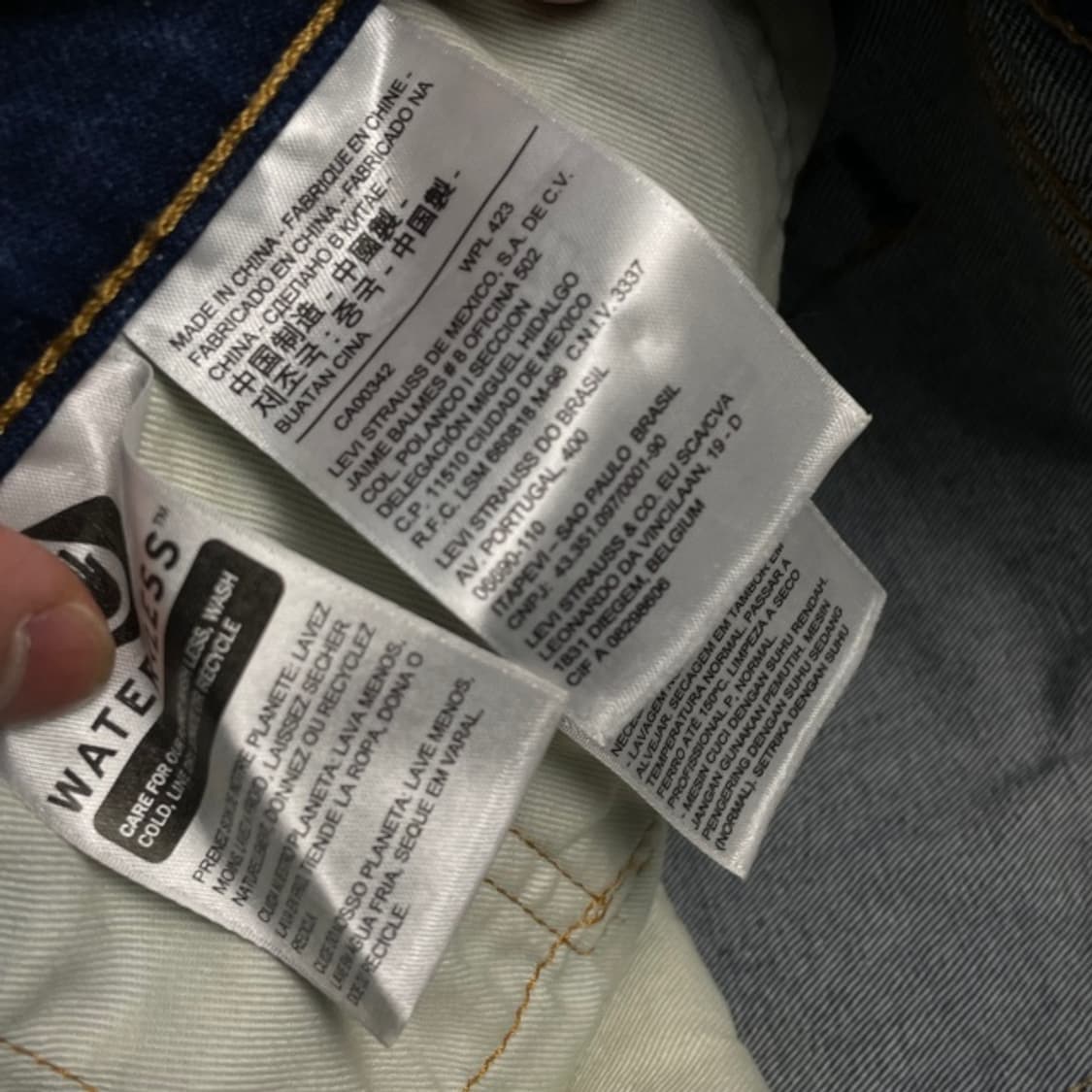 34 리바이스 511 청바지 상품이미지2