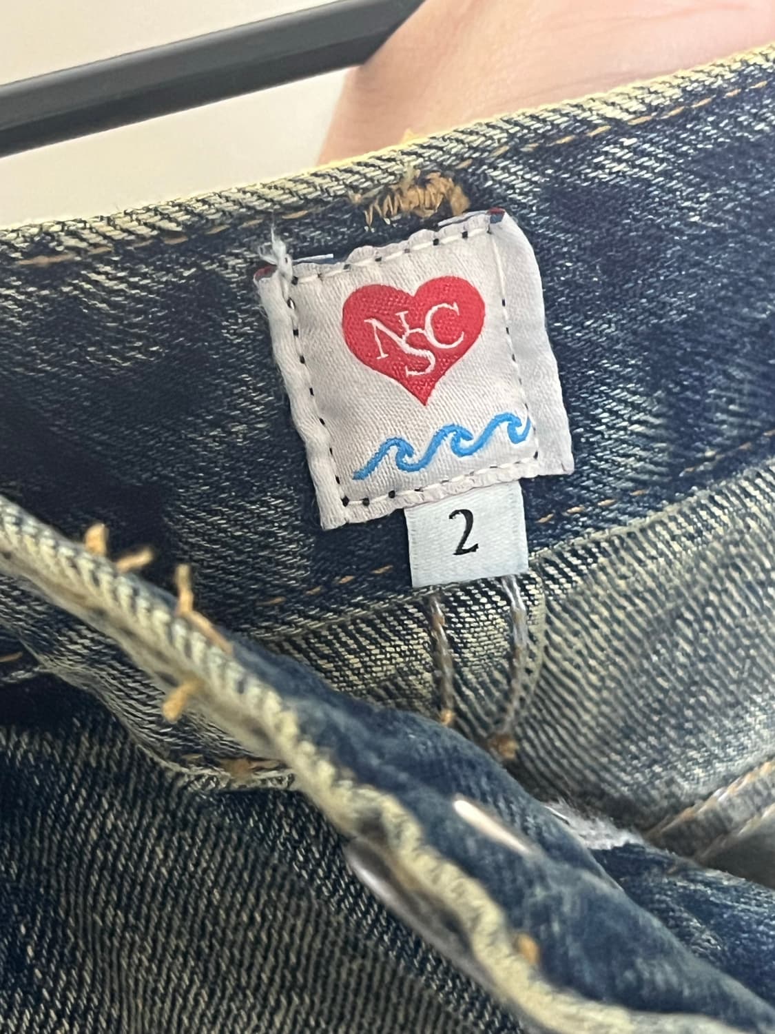 이키드서프클럽 청반바지 상품이미지4