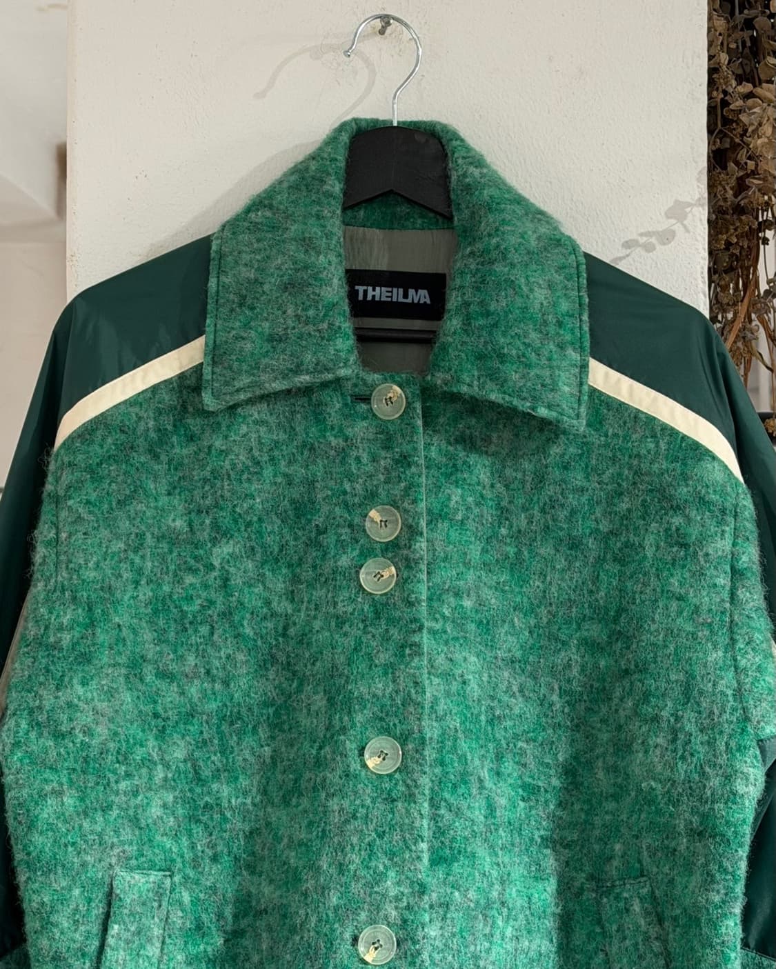 더일마 그린 울 블랜드 자켓 상품이미지4
