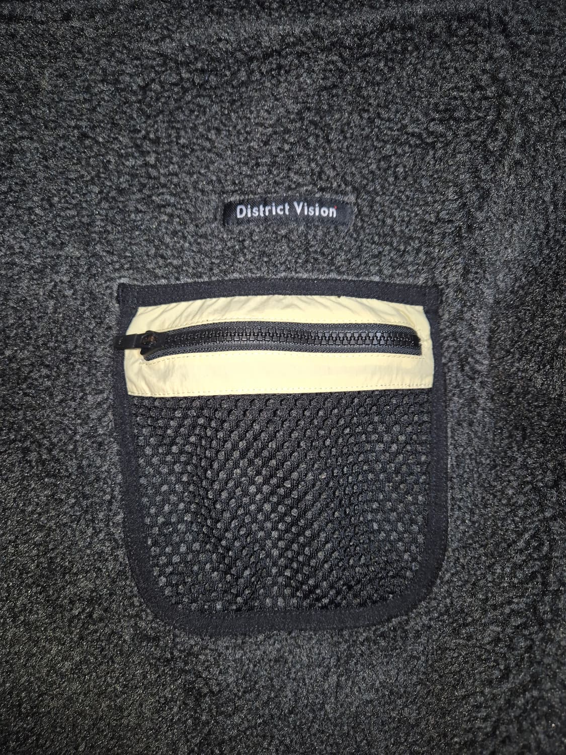 디스트릭트비전 플리스 풀오버 그레이 맨투맨 m 상품이미지5