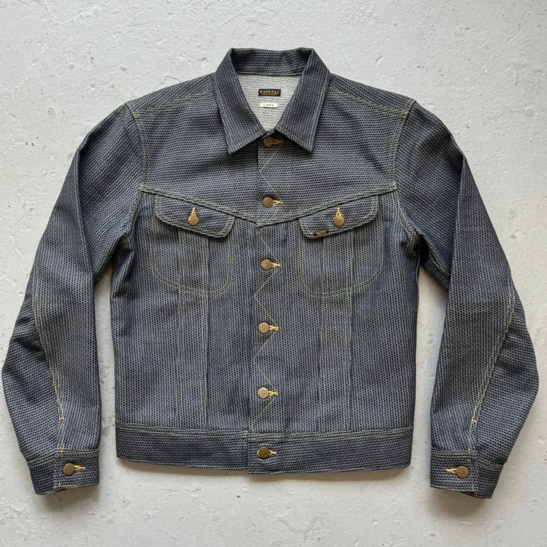 [초판] 캐피탈 센츄리 no.7사시코 데님 셋업 상품이미지1