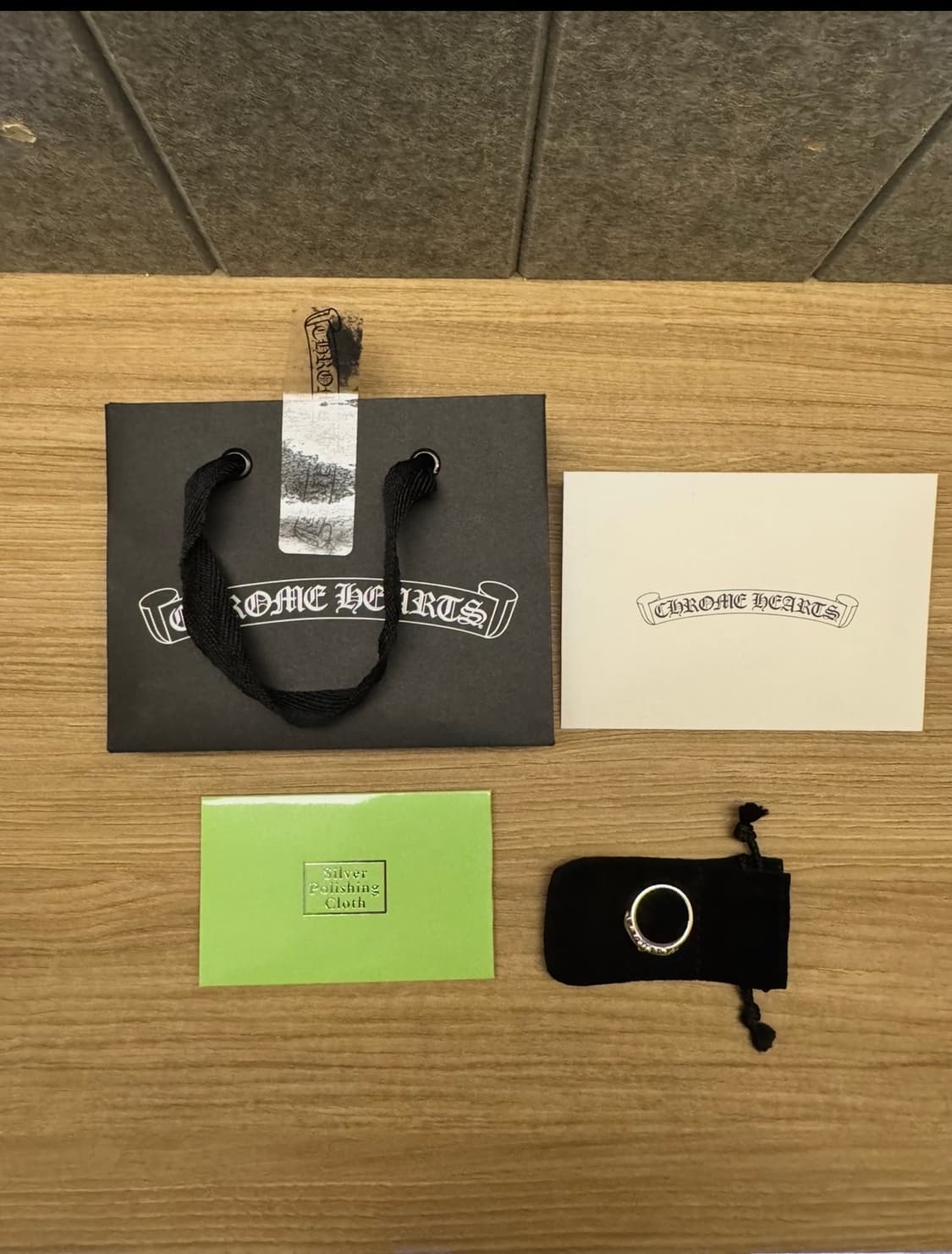 크롬하츠 베이비플로랄링 10.5 새상품 상품이미지1