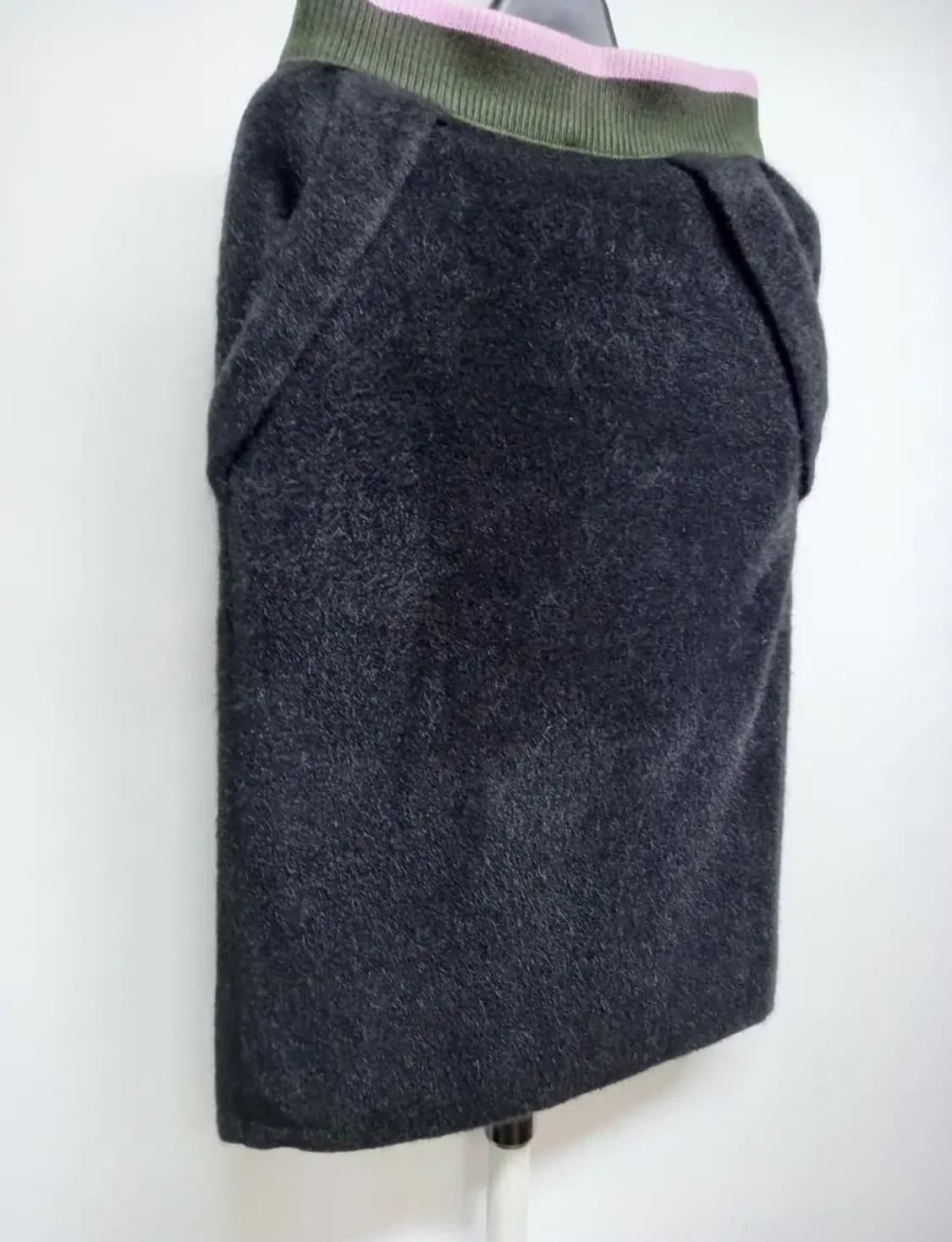 새 더블스텐다드 추동 모헤어 스커트 44 상품이미지3