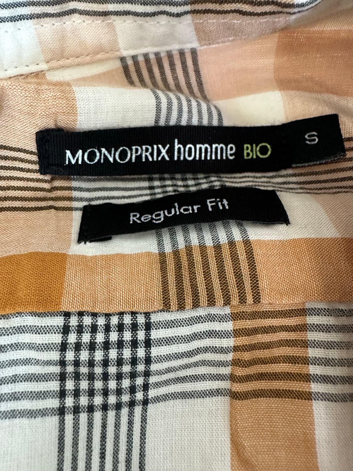 모노프릭스옴므 체크셔츠 상품이미지3