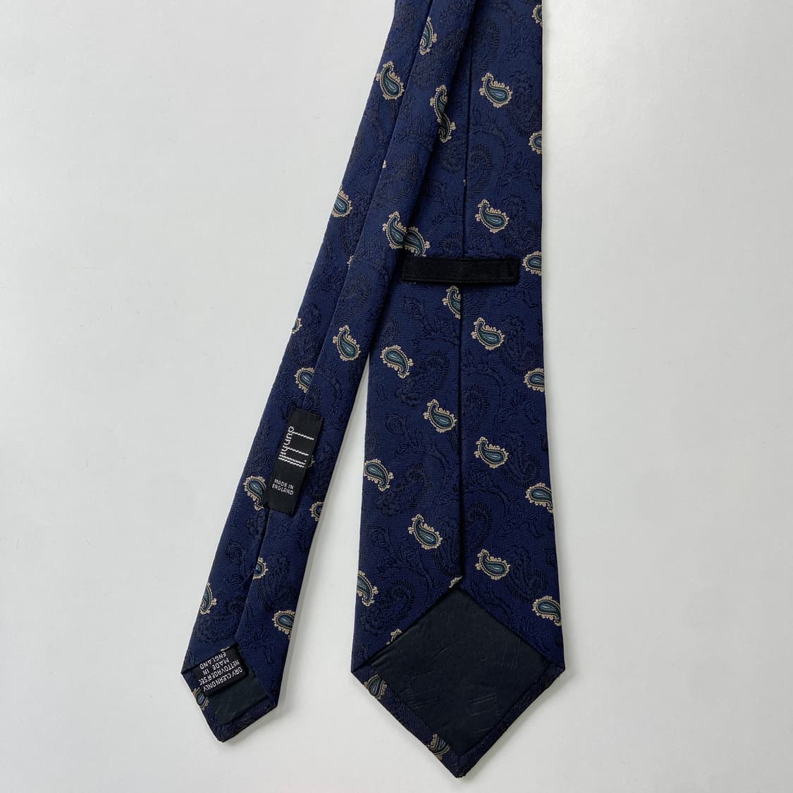 던힐(dunhill) 명품 정품 페이즐리 넥타이 상품이미지2