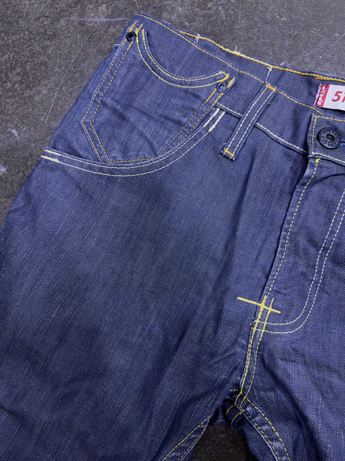 리바이스 513 슬림 스키니 레그 지퍼 디테일 데님팬츠 32 상품이미지5