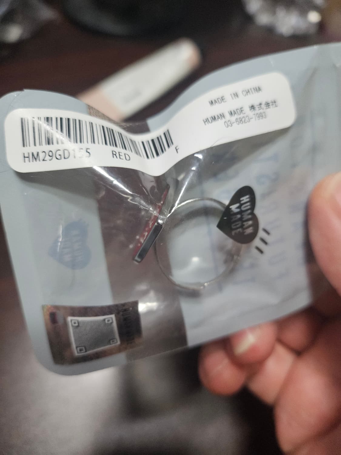 휴면메이드반지 하트 링 레드 상품이미지3