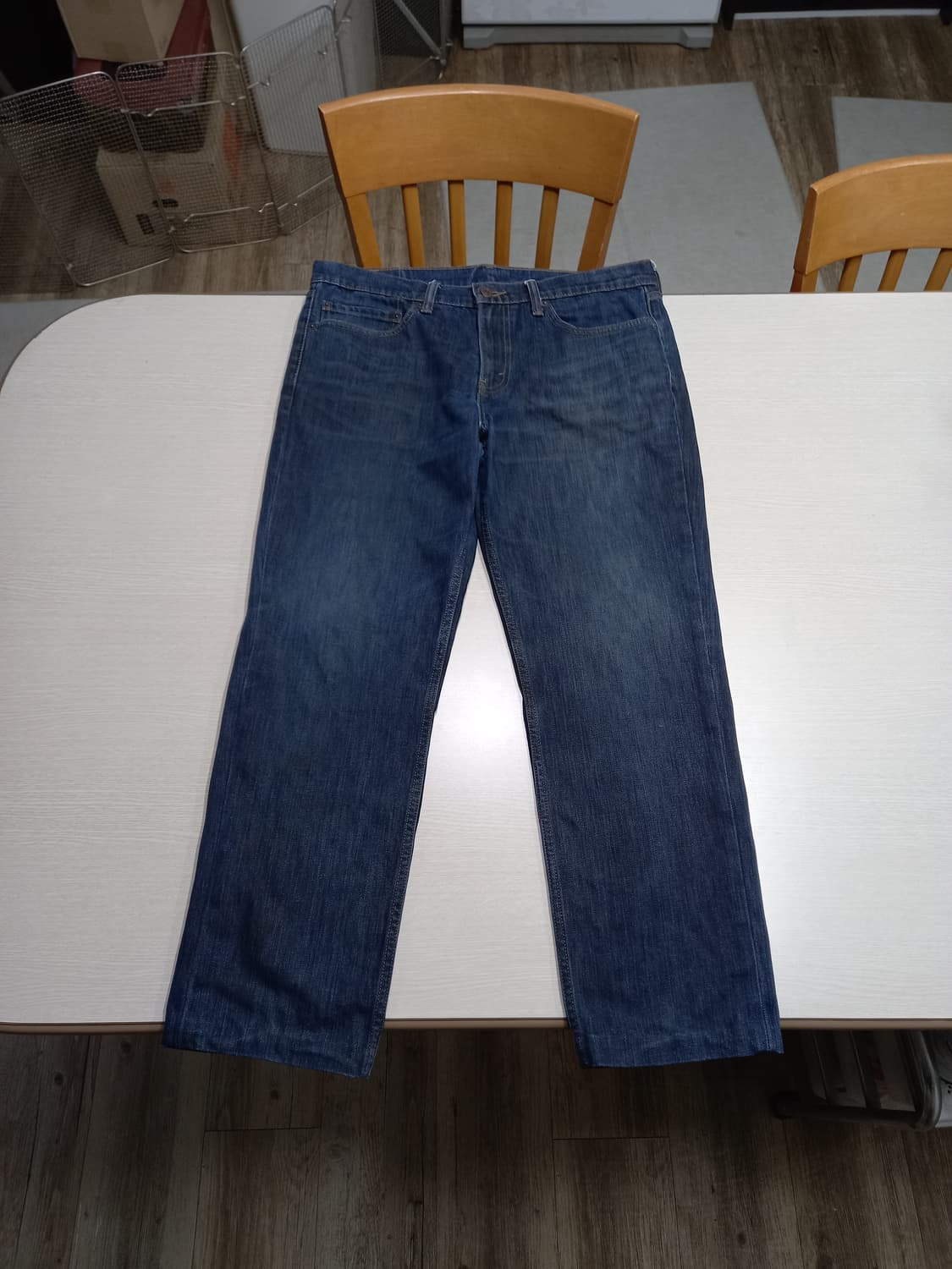 34 리바이스511 워싱 스판 슬림일자진 진청 34-566 상품이미지1