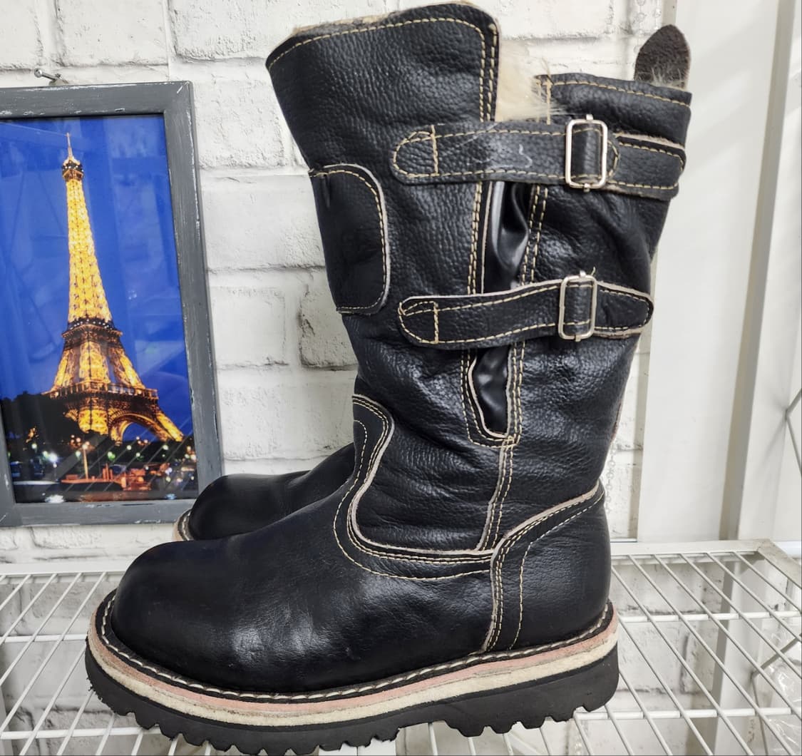 와일드울프 가죽방수 방한화  털부츠 방한부츠 스노우부츠 상품이미지5