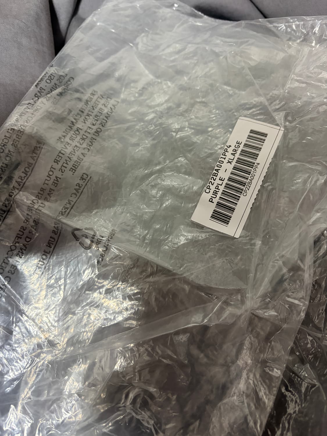 CPFM 본 어게인 후드 퍼플 ( XL)  상품이미지10