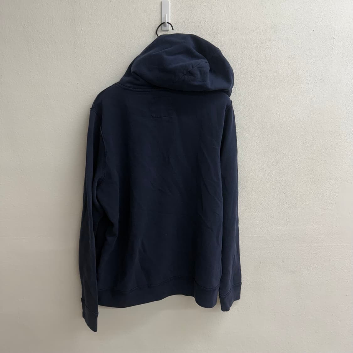 홀리스터 네이비 기모 후드 (XL) 상품이미지3