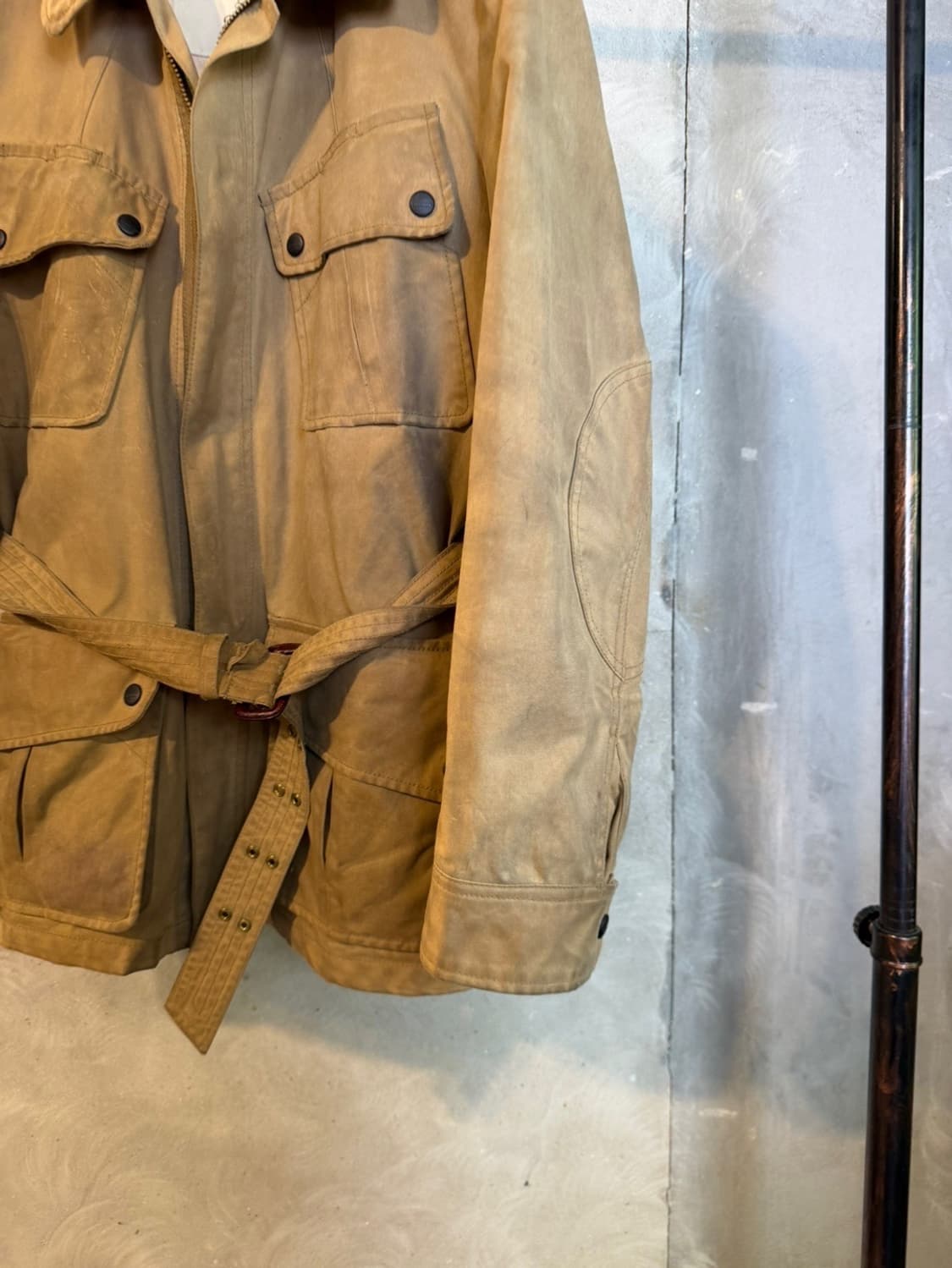 바스통 왁스 벨티드 자켓 100 상품이미지6