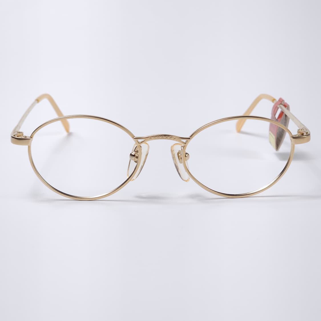 90년도 21K 도금 오벌형 빈티지 안경 상품이미지2