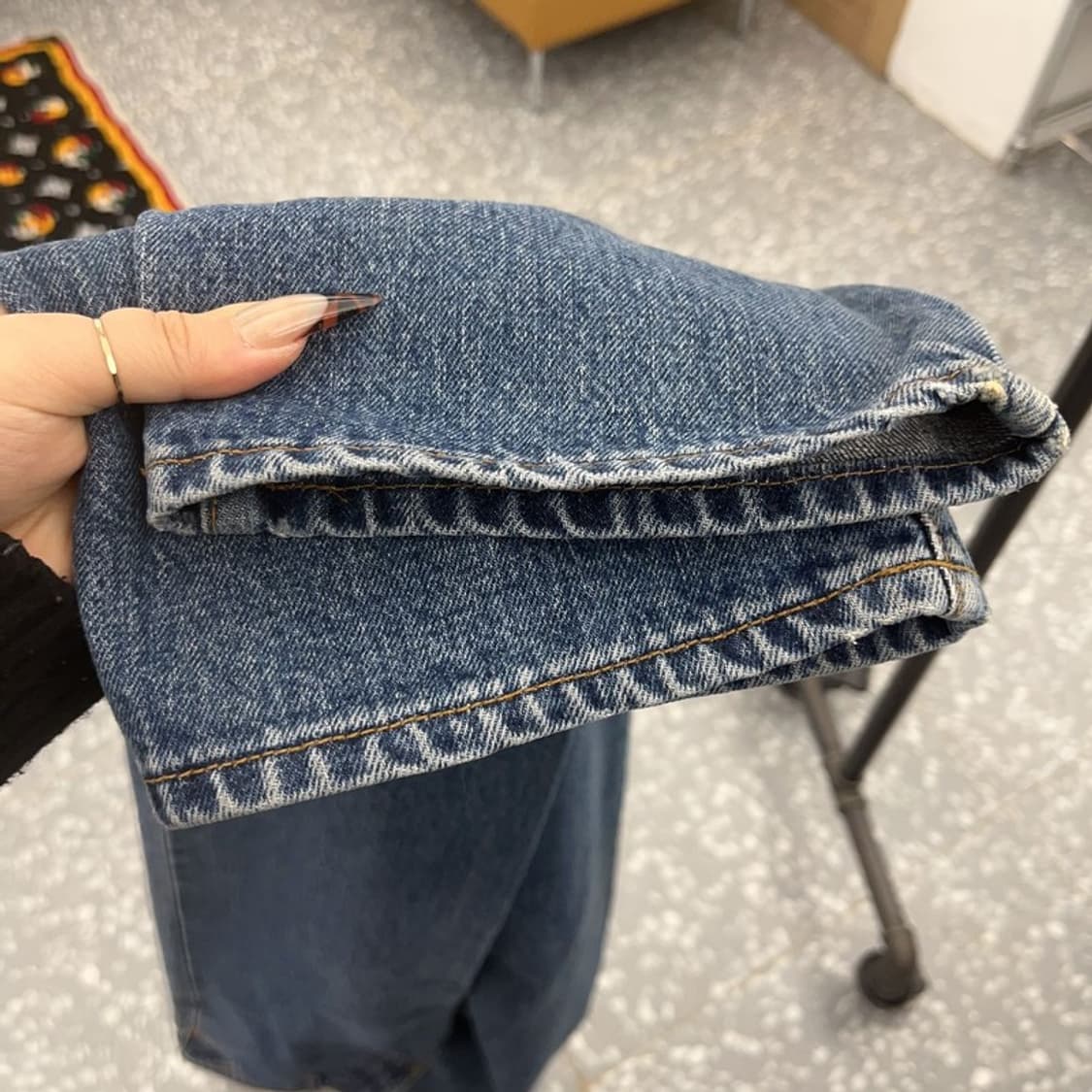 리바이스 505 모던 캐주얼 빈티지 데님팬츠 70 C08429 상품이미지5