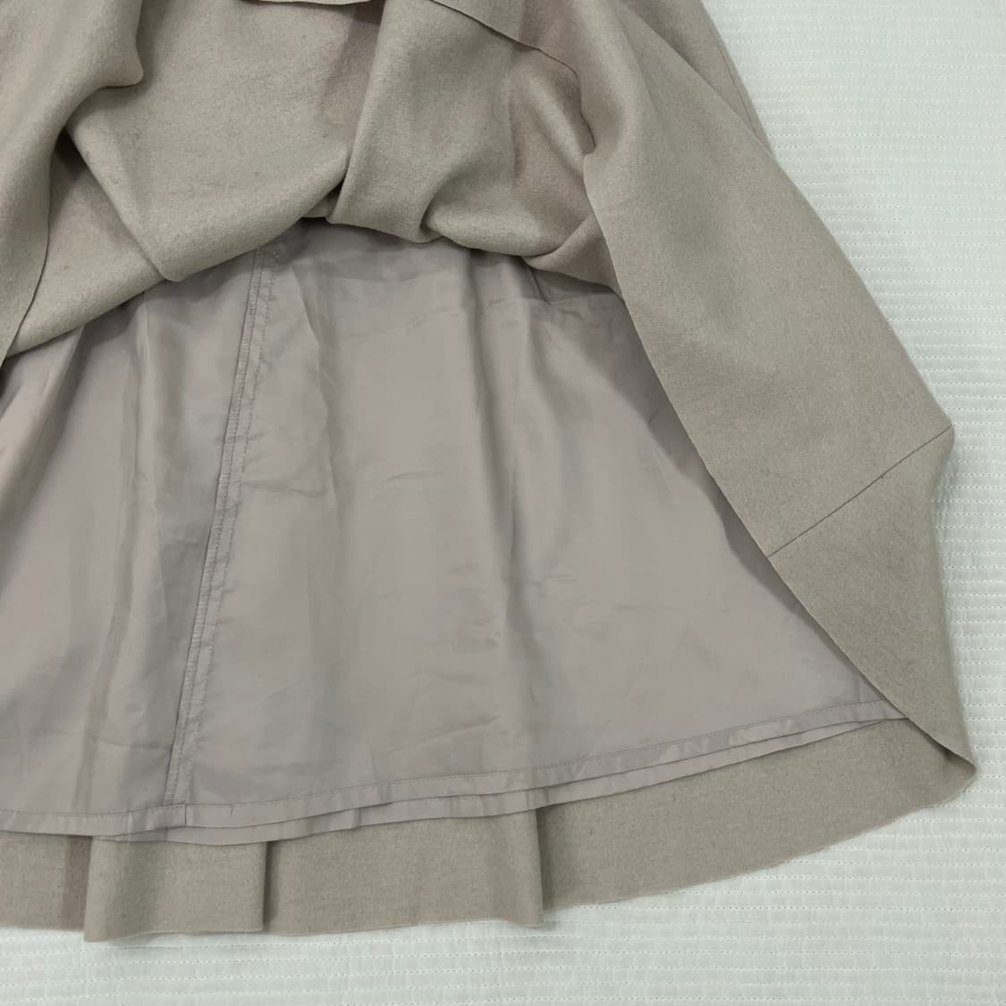 모리걸 베이지 플리츠 스커트 상품이미지4