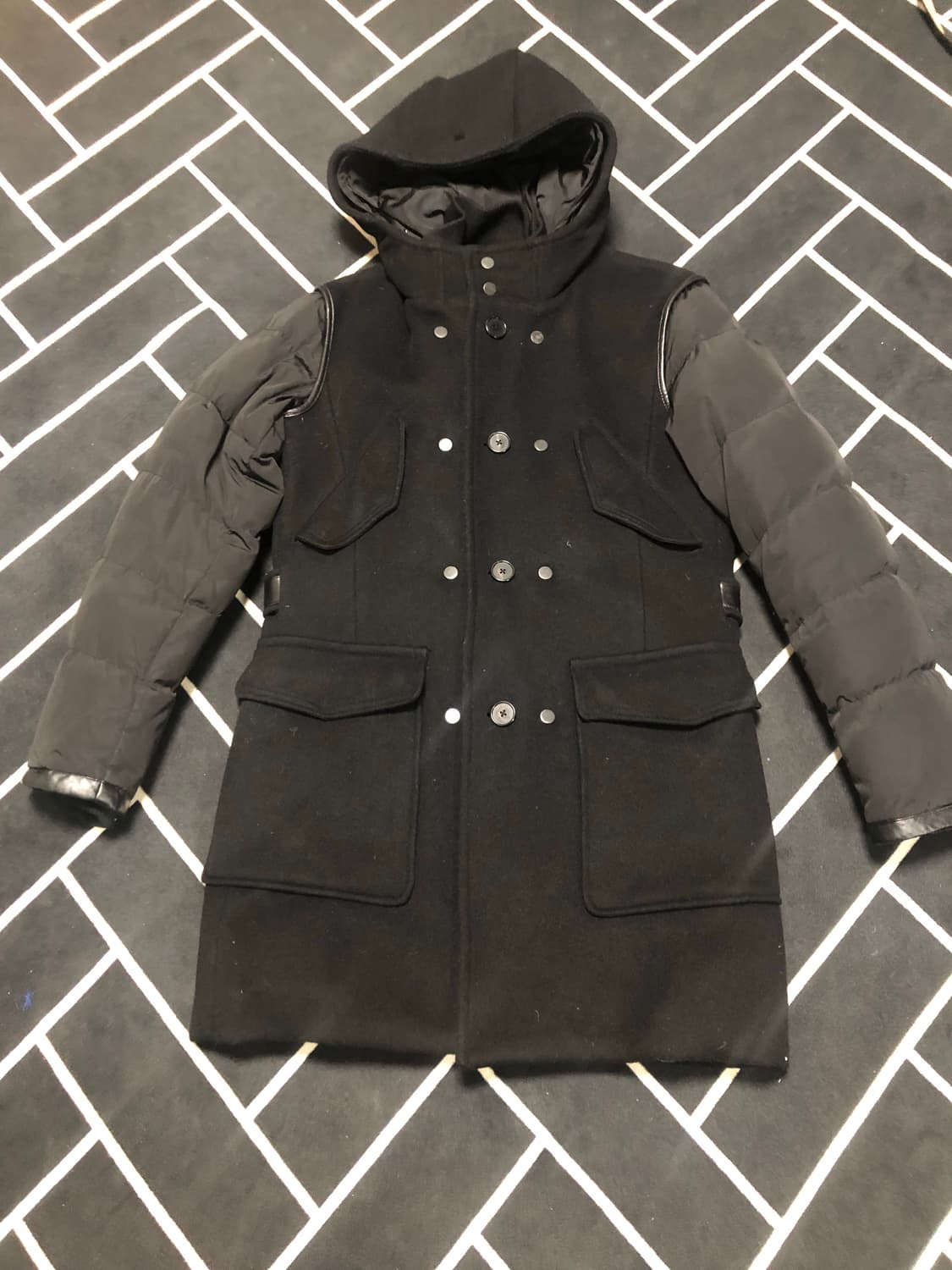 시스템옴므 니트구스패딩코트/몽클레어 스톤 발망 프라다 구찌 톰포드 벨루티 상품이미지8