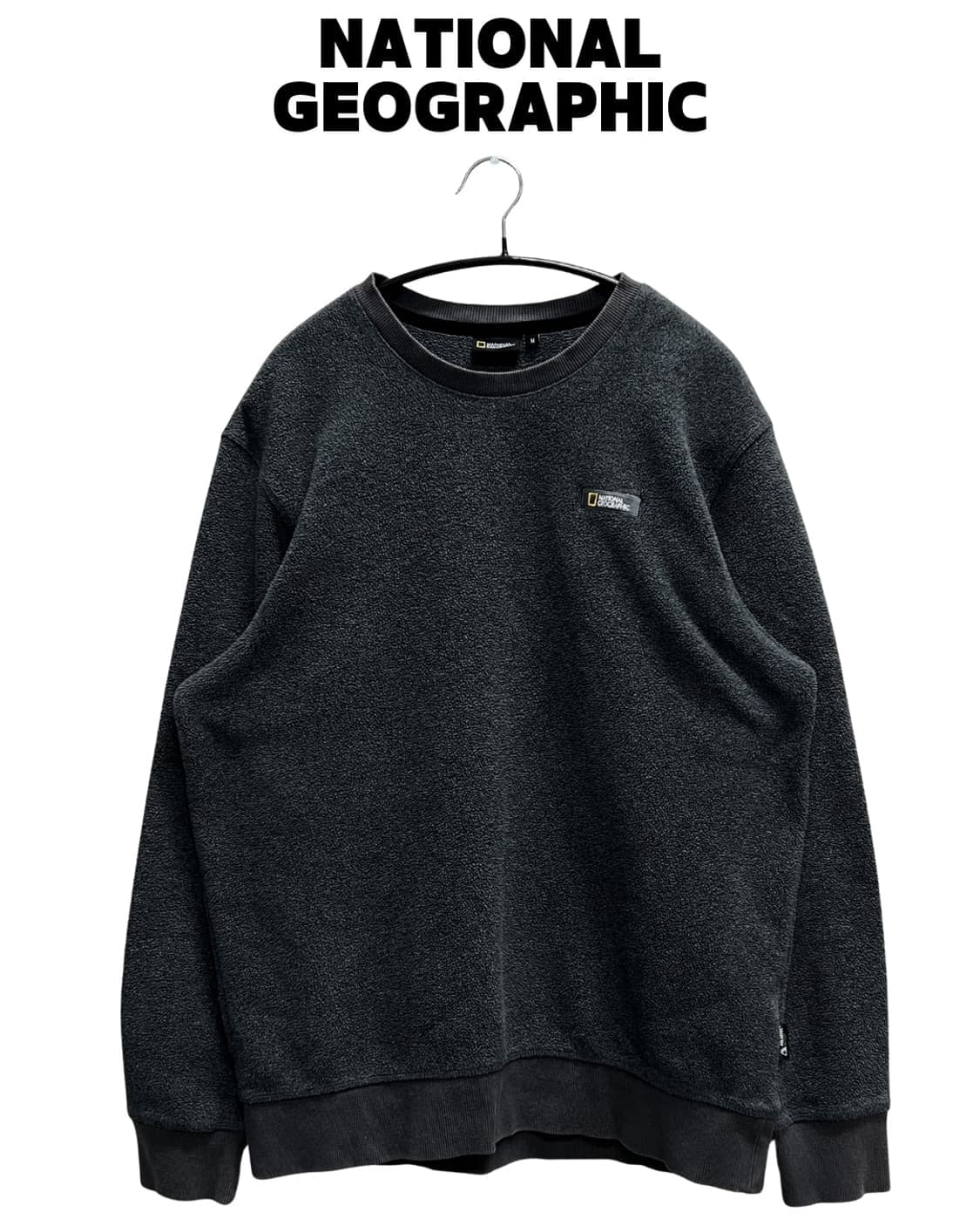 (M) 내셔널지오그래픽 폴라텍 후리스 맨투맨 상품이미지1