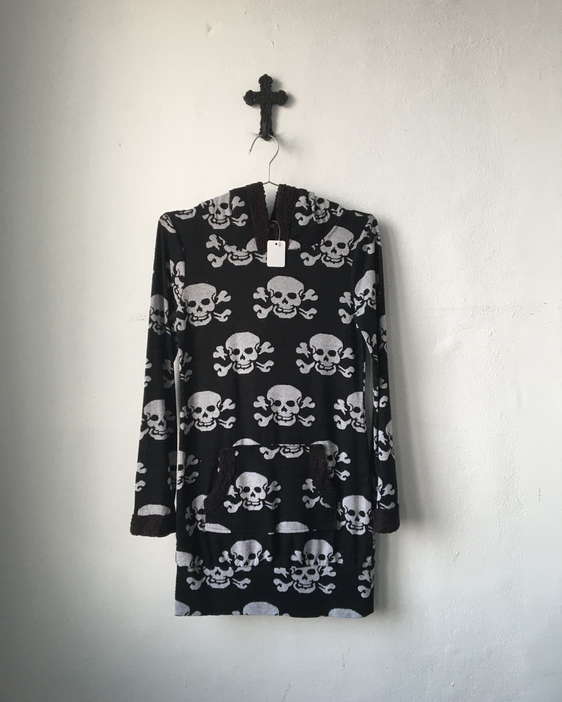 Skull pattern hood 상품이미지2