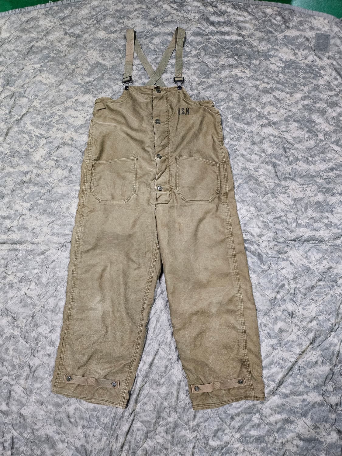 40s 미군오리지날 USN 덱팬츠 미듐 상품이미지1