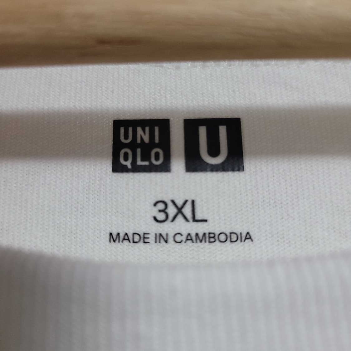 (3XL) UNIQLO U 유니클로 유메르 흰색 반팔티셔츠 상품이미지2