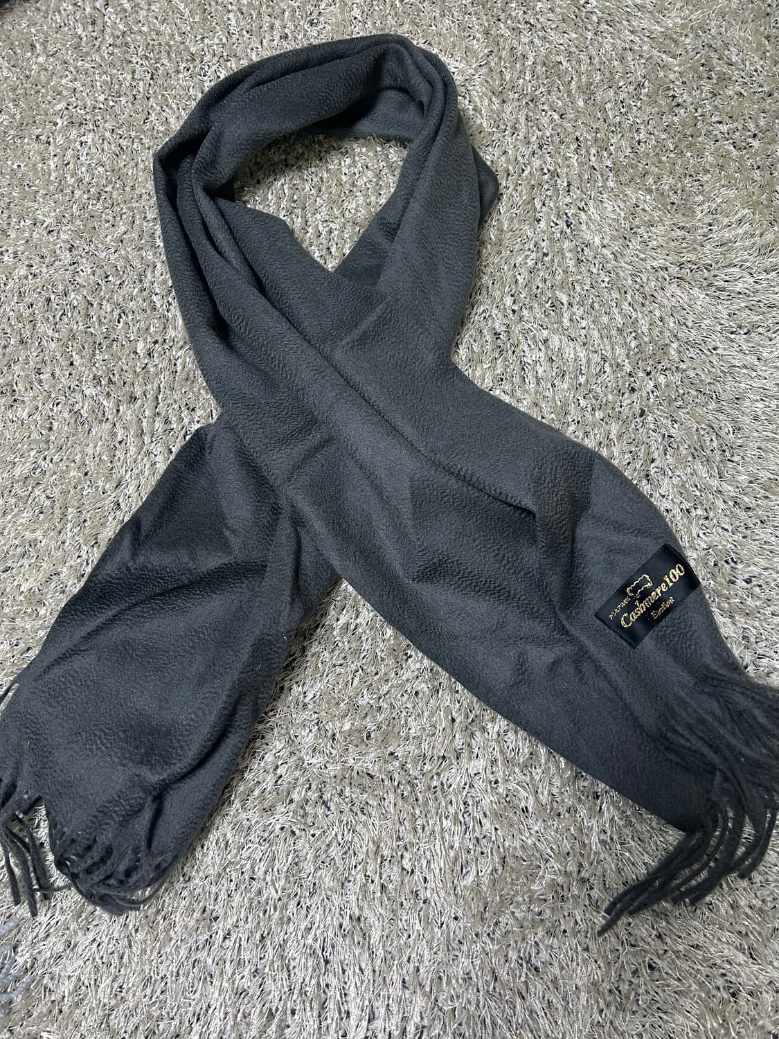 일본판 캐시미어 100프로 목도리 상품이미지1