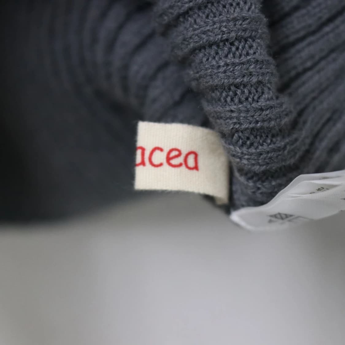 PANACEA RABBIT FUR 터틀넥 반팔 울 니트 63222 상품이미지8