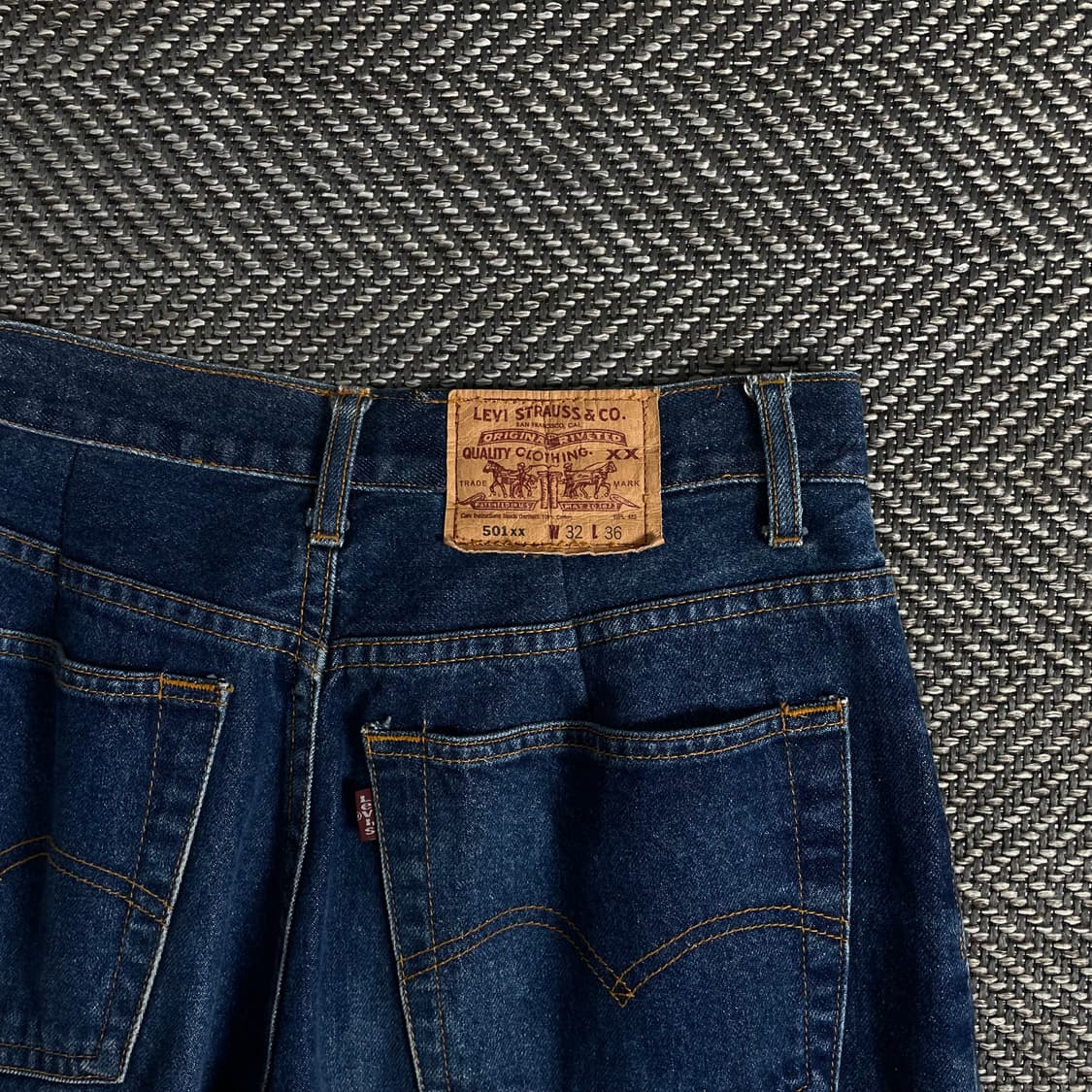 리바이스 og 501XX 인디고 데님 팬츠o 3077 상품이미지4