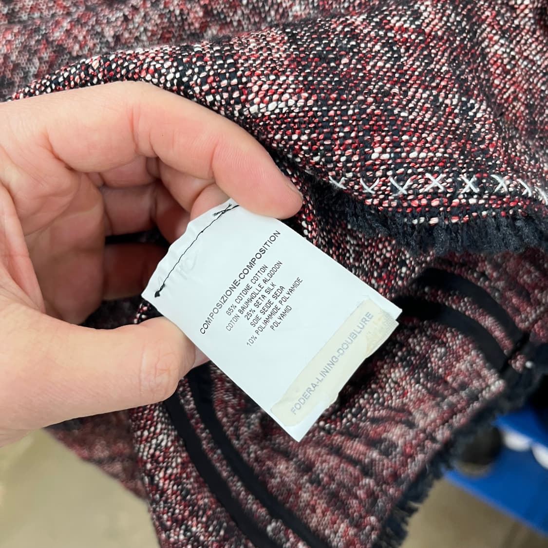 입생로랑 트위드 탑 36 상품이미지5