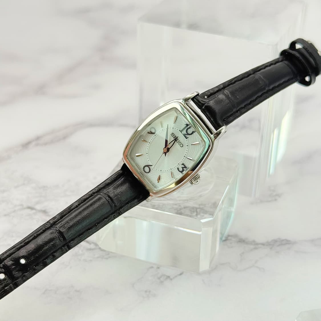 빈티지 세이코 실버 토노 아라비아 워치 상품이미지1