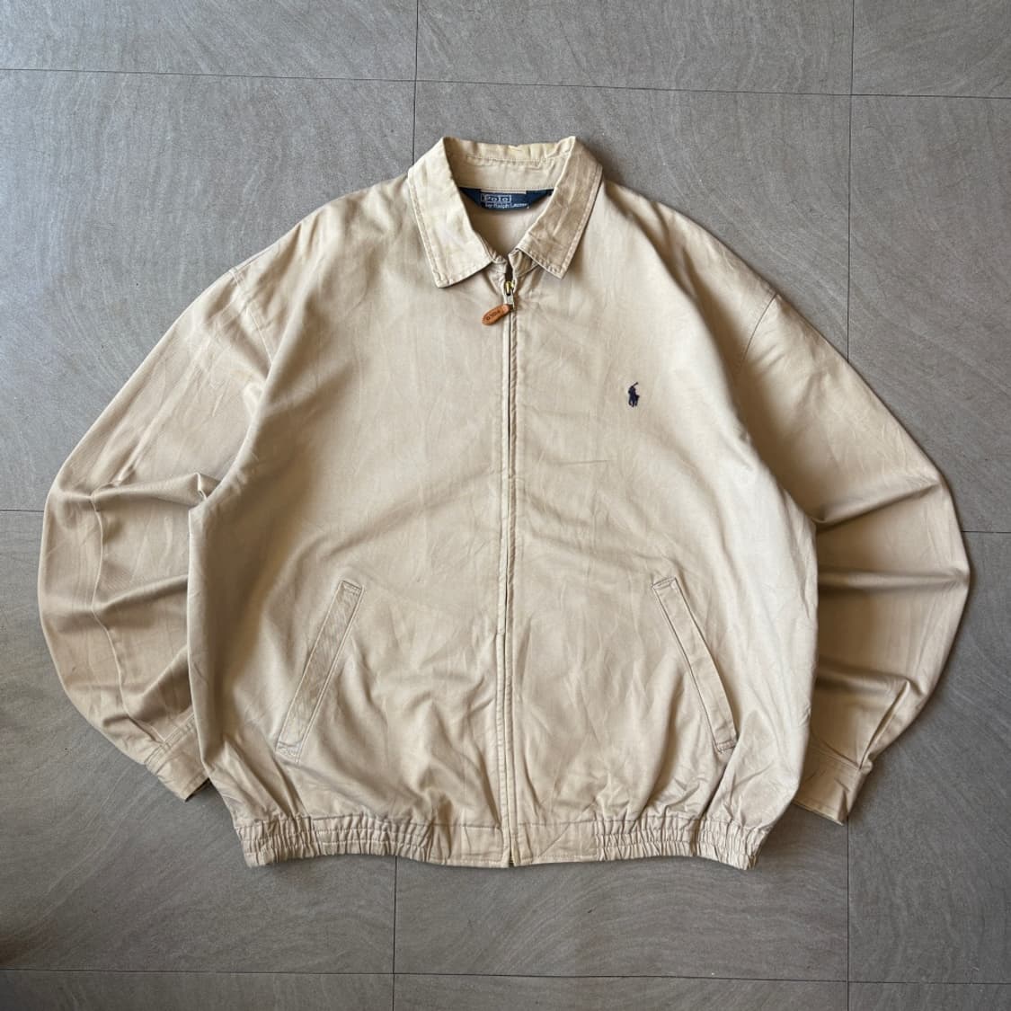 폴로 정품 베이지 스윙톱 자켓 상품이미지1