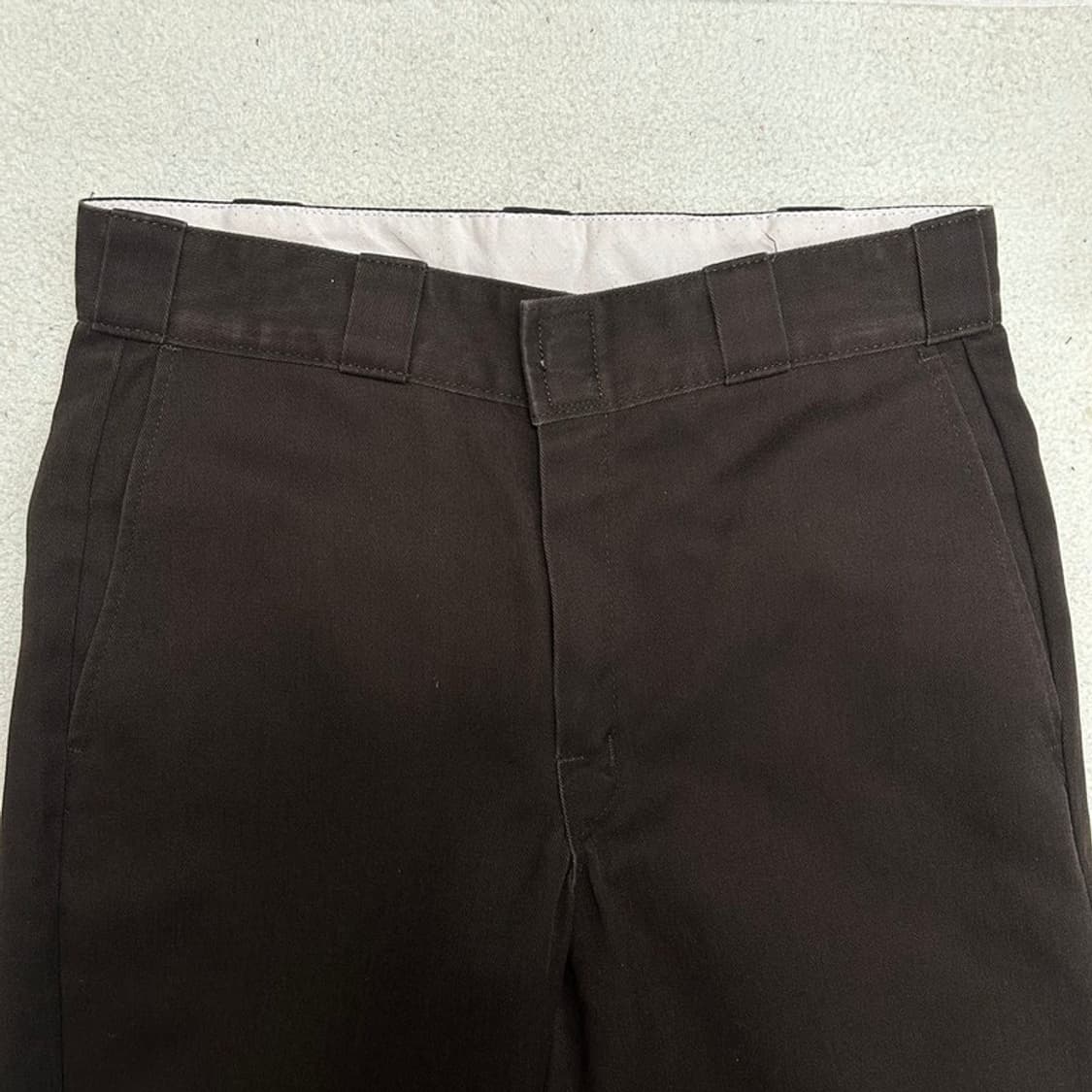 디키즈 스트레이트 코튼 팬츠 브라운 30X32 상품이미지2