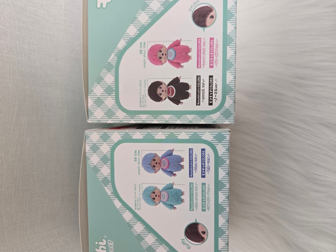 몬치치 컬러즈피규어 4개세트 상품이미지2