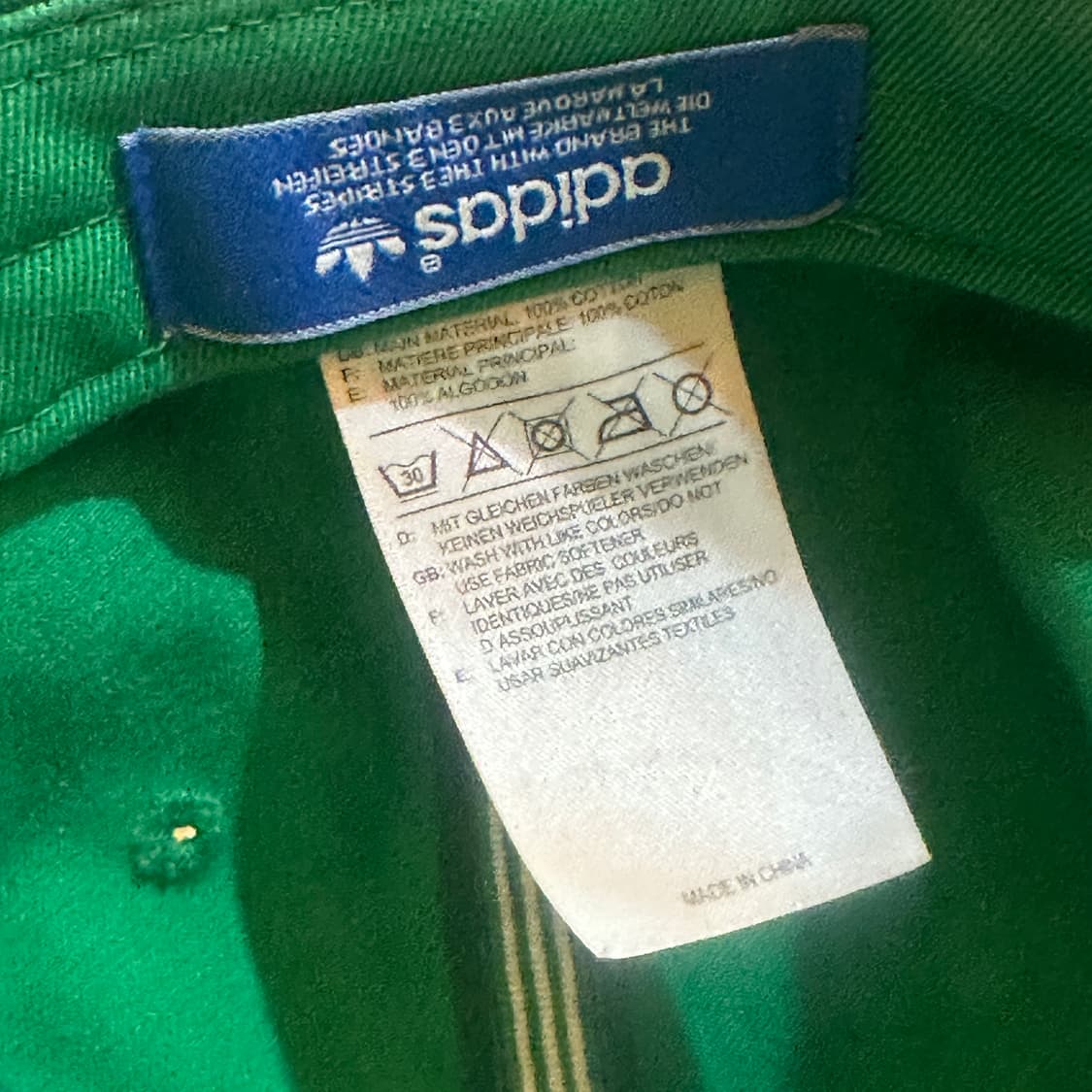 아디다스 파이어버드 볼캡 그린 상품이미지5