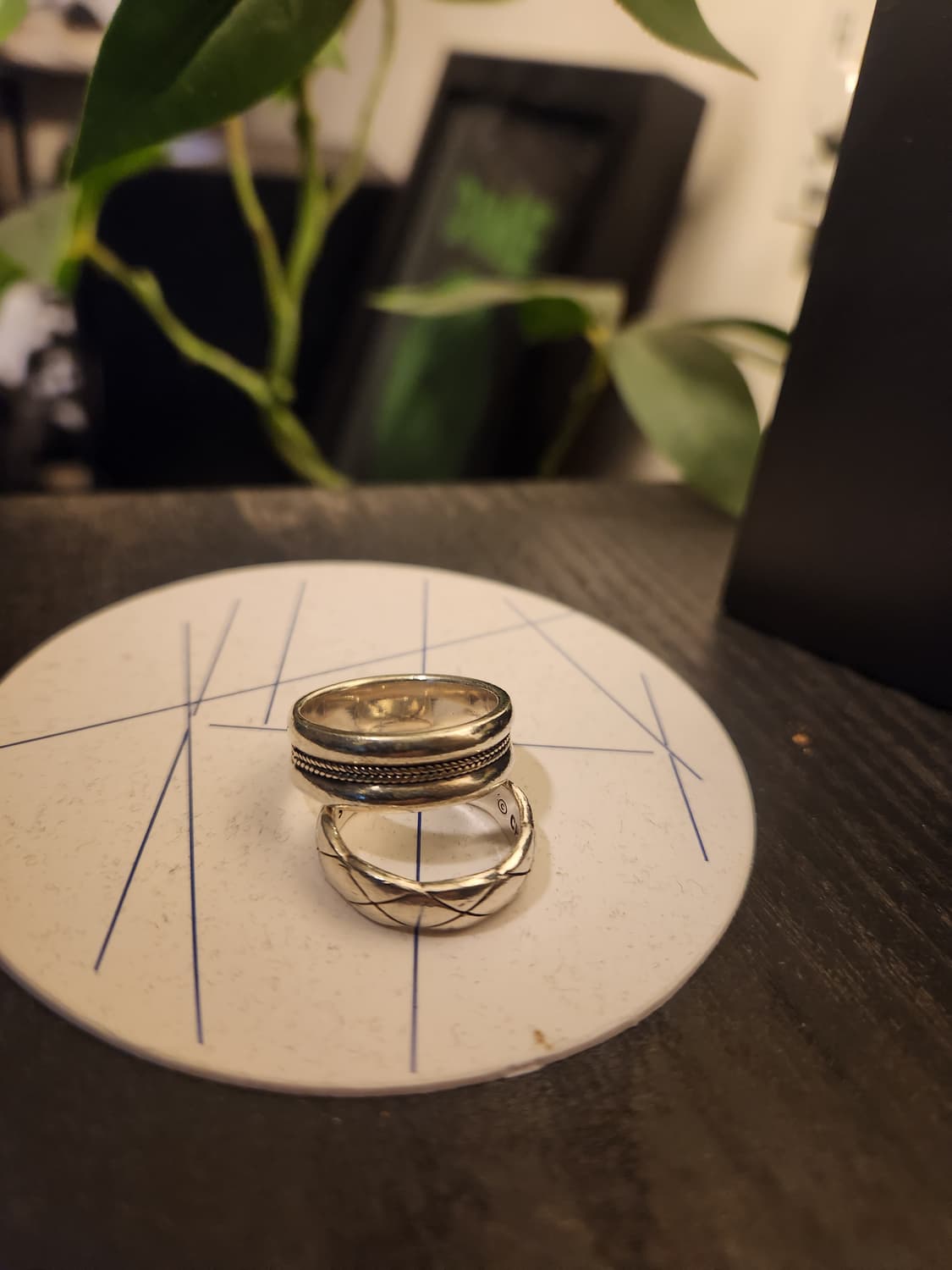 남자 18호 925실버 반지 상품이미지5