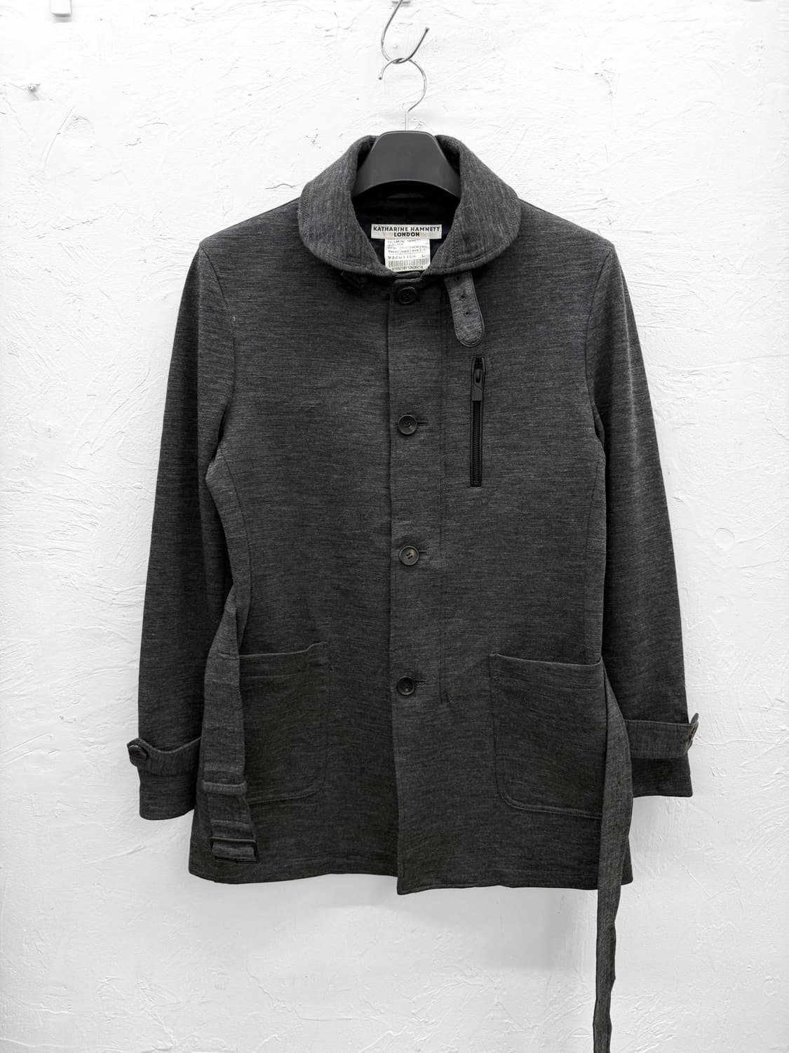 캐서린 햄넷 울 하프 코트 상품이미지1